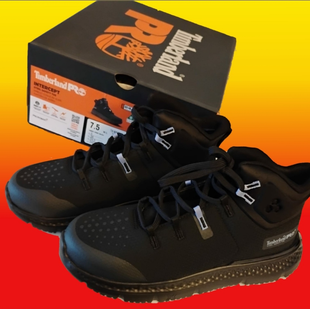 Nwt Timberland Pro 7.5” Work Boots, Black